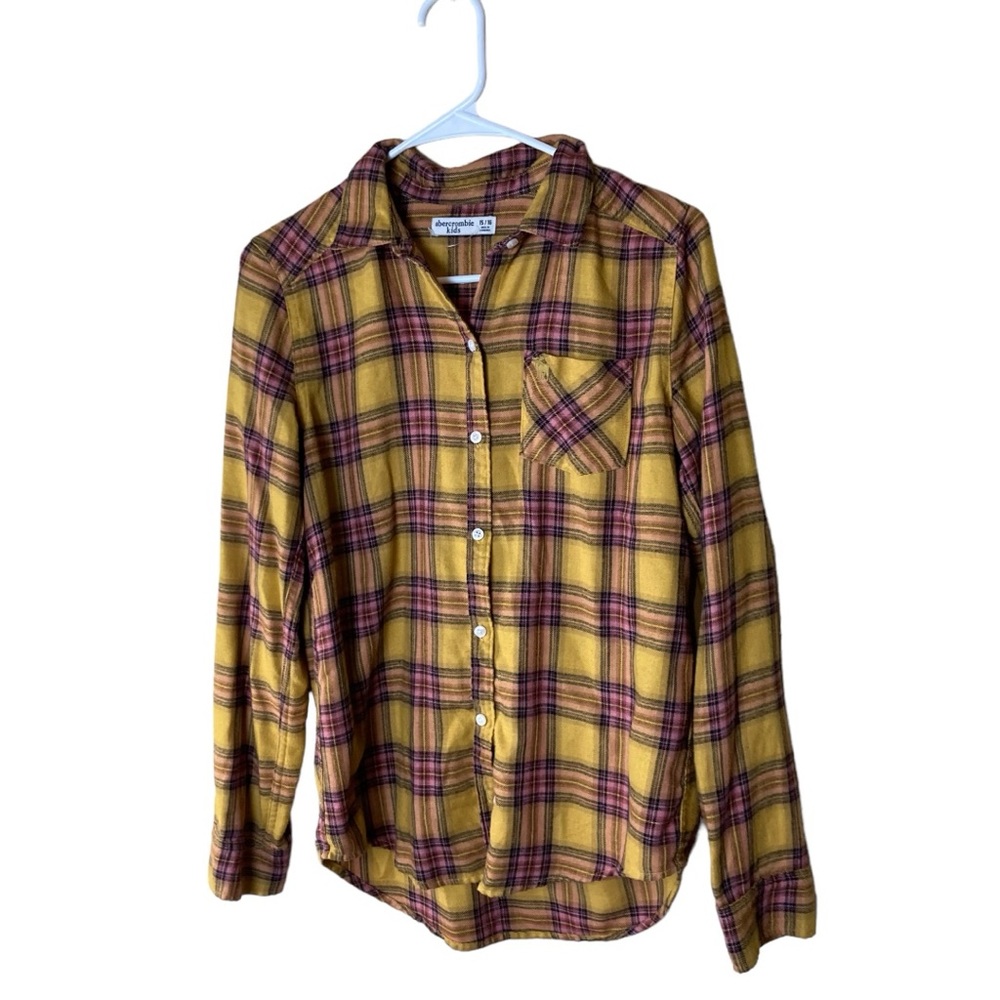 Abercrombie Kids Flannel Button Up Teens‎ Size 15/16